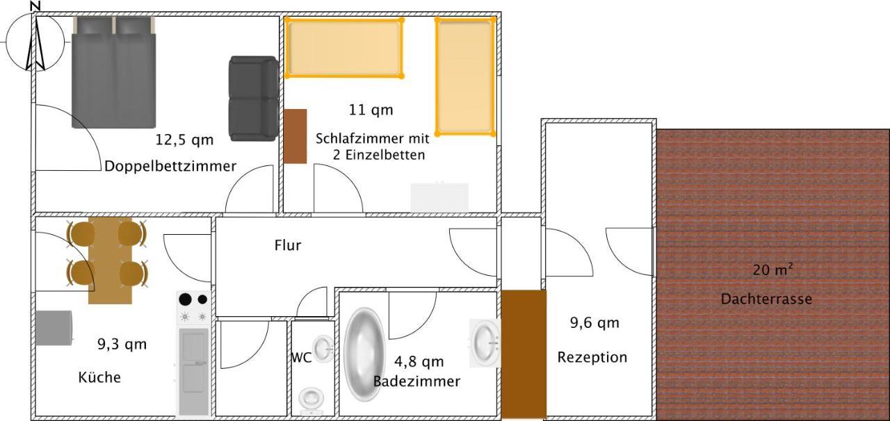 Wiefelstede Ferienwohnung Ammerschnucke מראה חיצוני תמונה